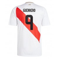 Camiseta Perú Paolo Guerrero #9 Primera Equipación Copa America 2024 manga corta